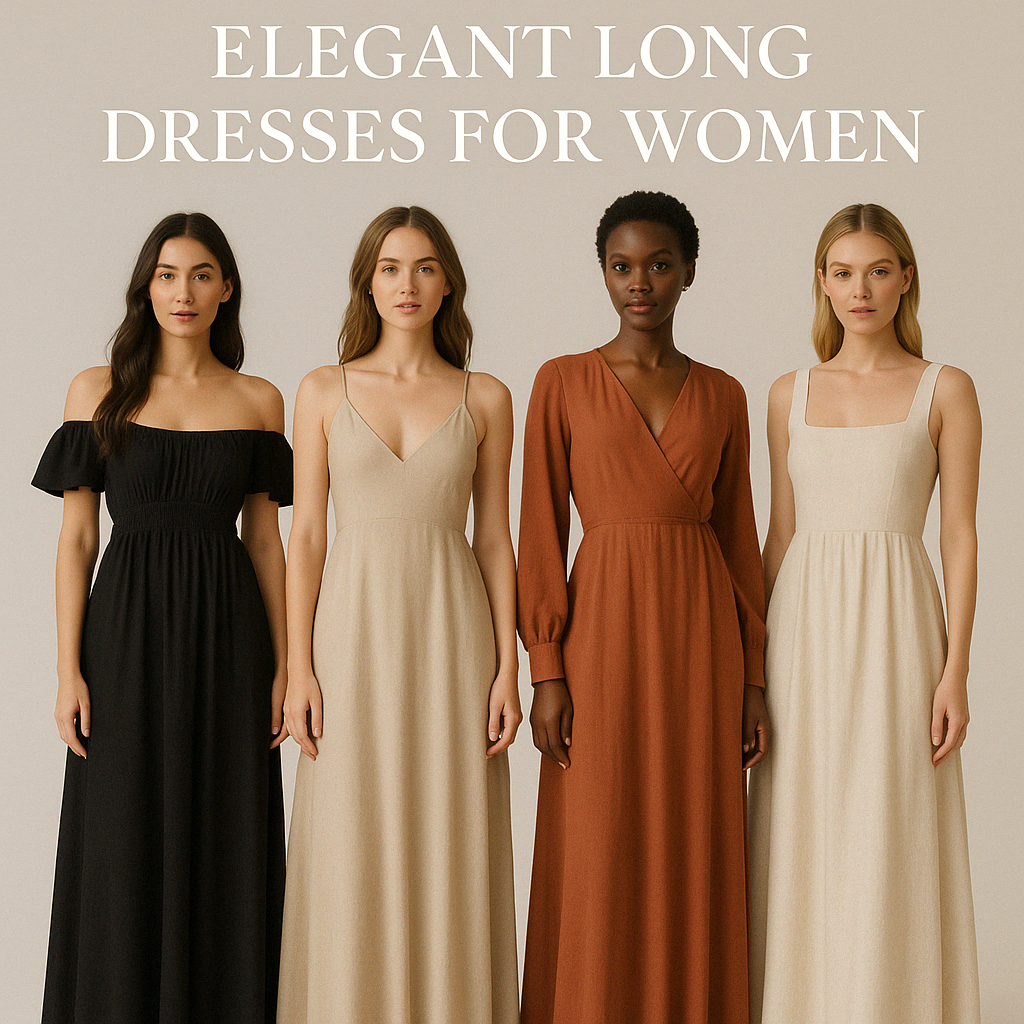 Elegant Long Dresses for Women – Luxe Styles for Every Season