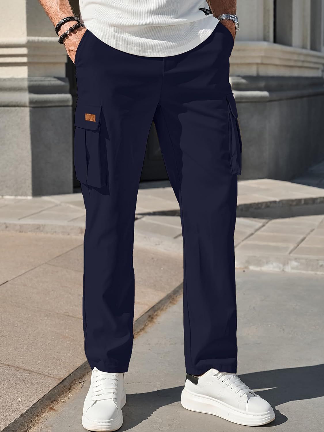 “multi-purpose cargo pants”