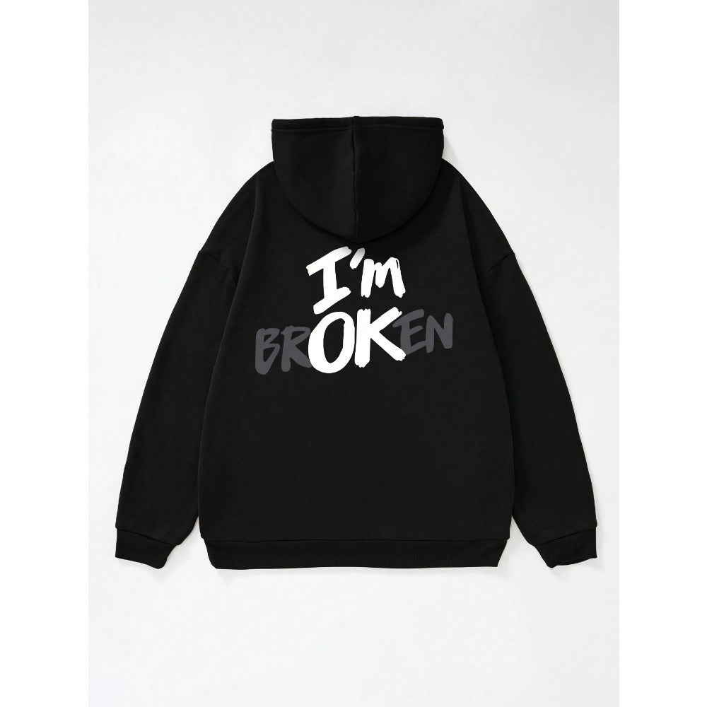 "I'm OK" Hoodie – Oversized Fit, Street-Ready