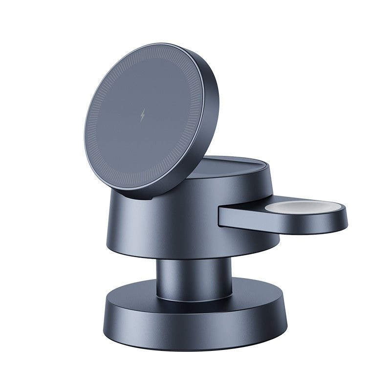 3-in-1 Magnetic Wireless Charger with Night Lamp