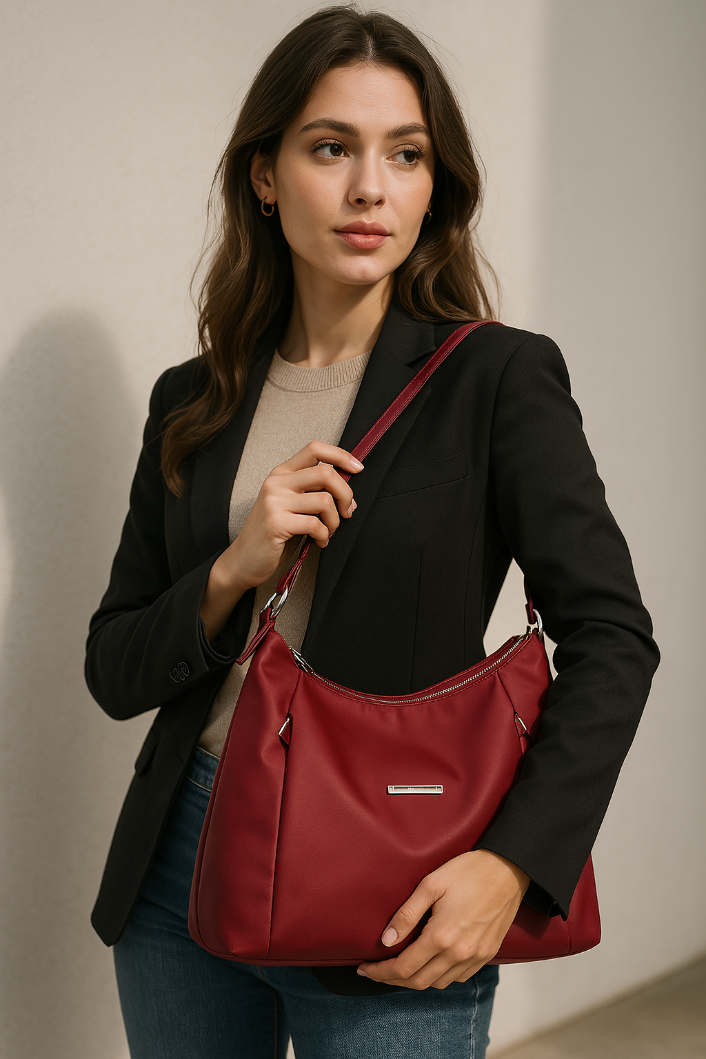 "Sleek & Stylish Shoulder Bag – Your Go-To Daily Essential!"