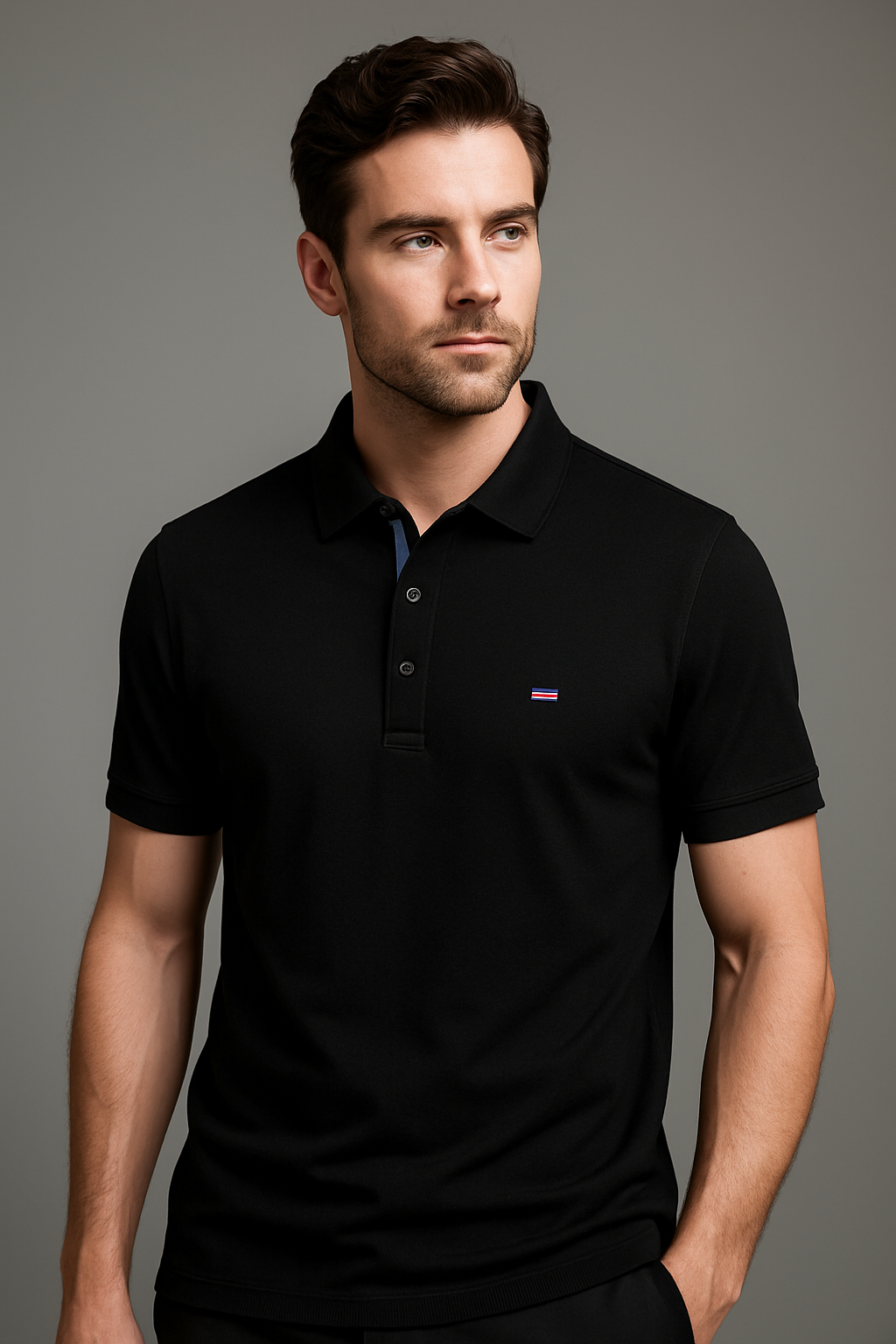 Men's Summer Polo Shirt – Lightweight, Trendy, Short Sleeve