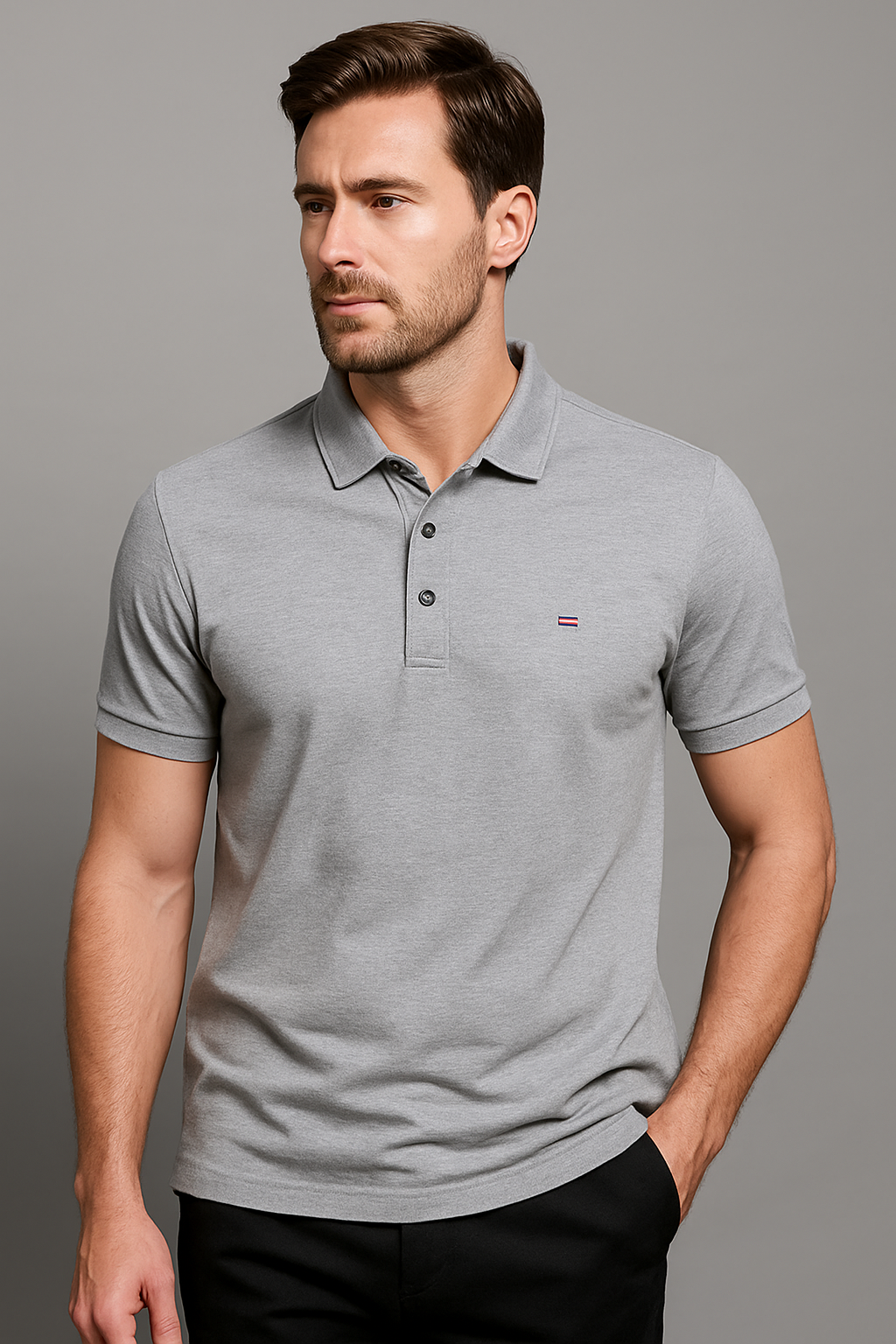 Men's Summer Polo Shirt – Lightweight, Trendy, Short Sleeve