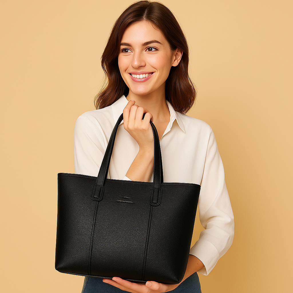 Women's Waterproof Tote Bag – Large Capacity Fashion Shoulder Handbag