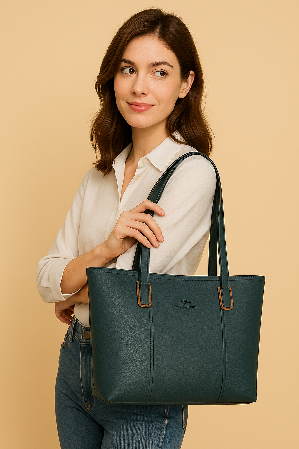 Women's Waterproof Tote Bag – Large Capacity Fashion Shoulder Handbag