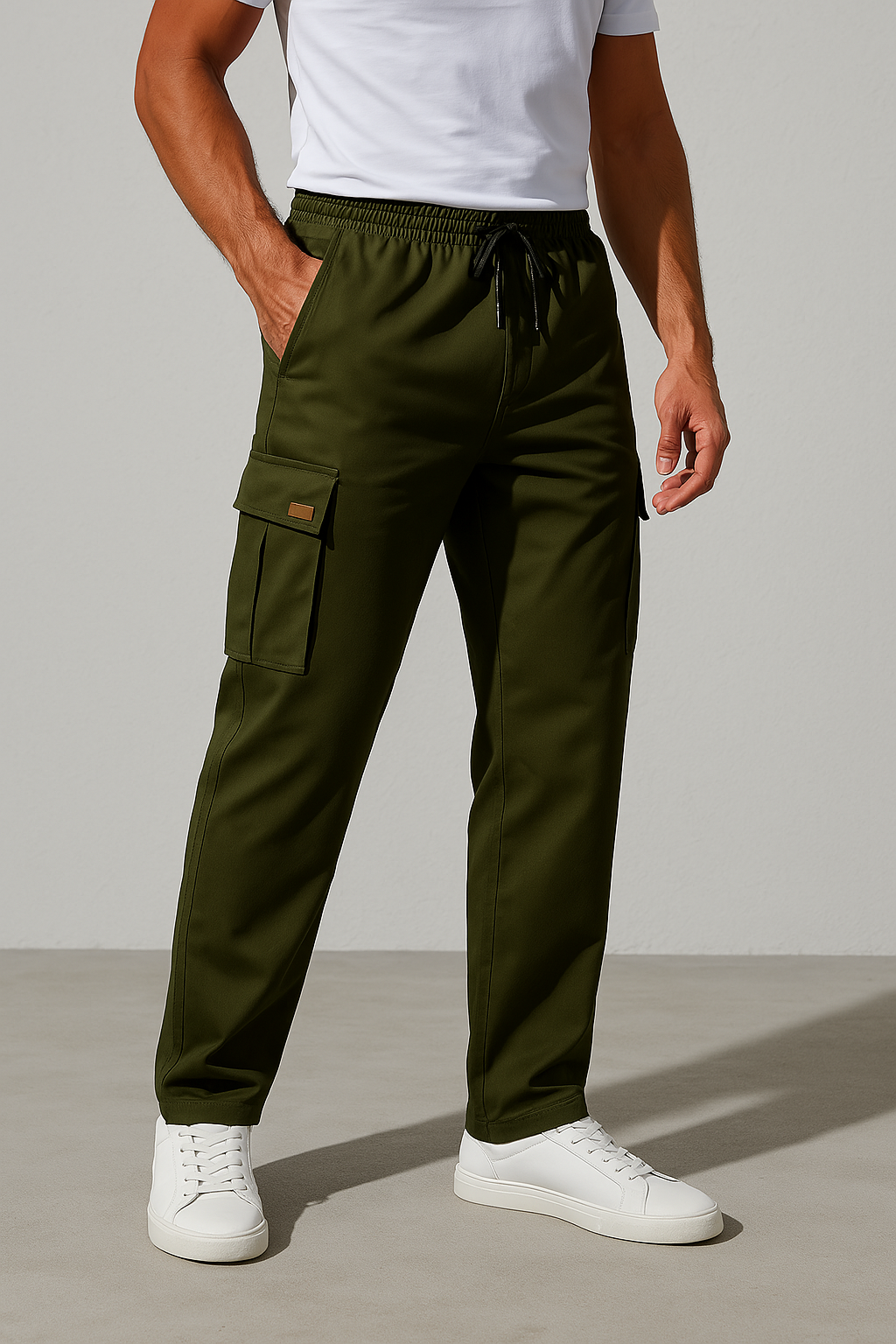 “multi-purpose cargo pants”