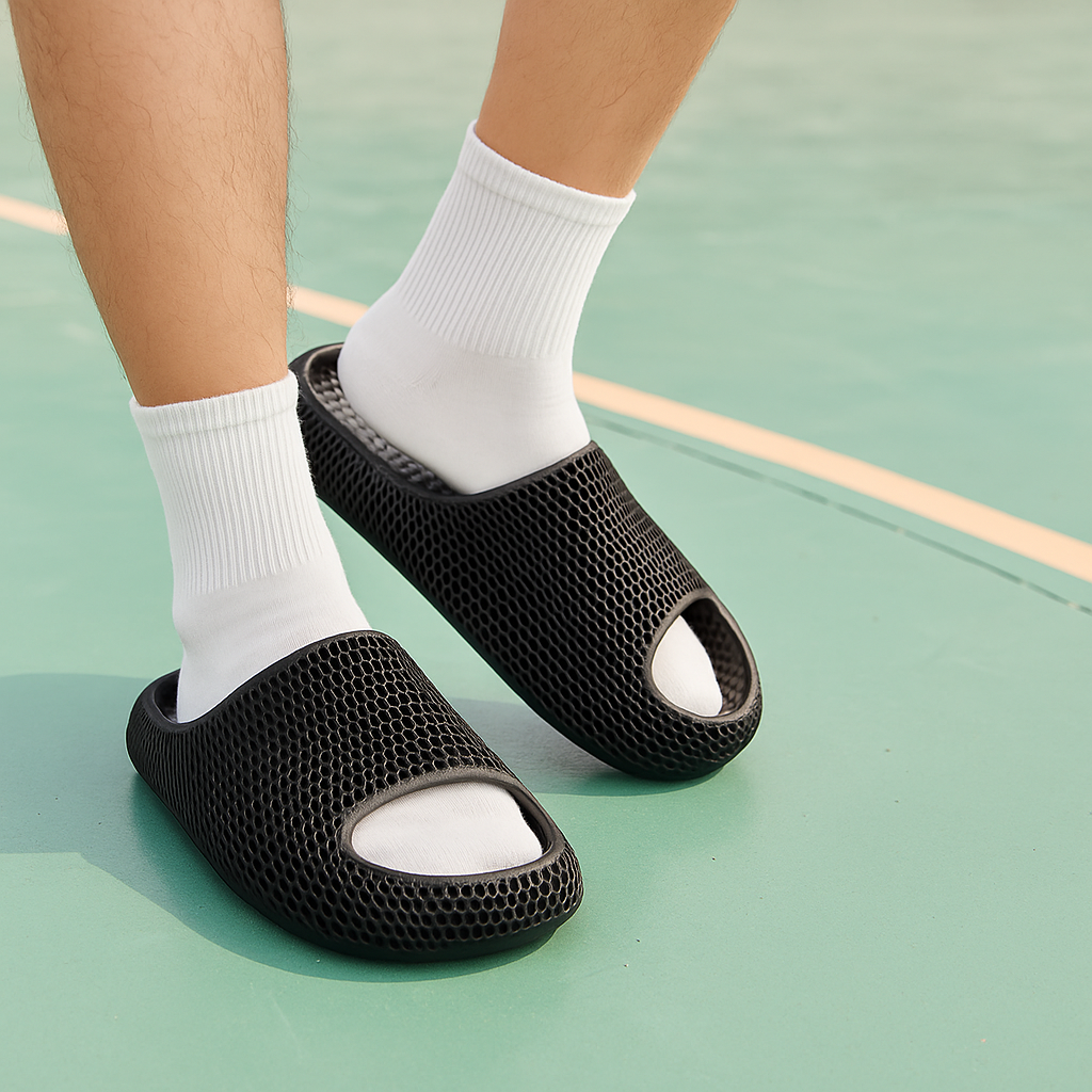 3D Printed Waterproof Non-Slip Slippers for Men & Women