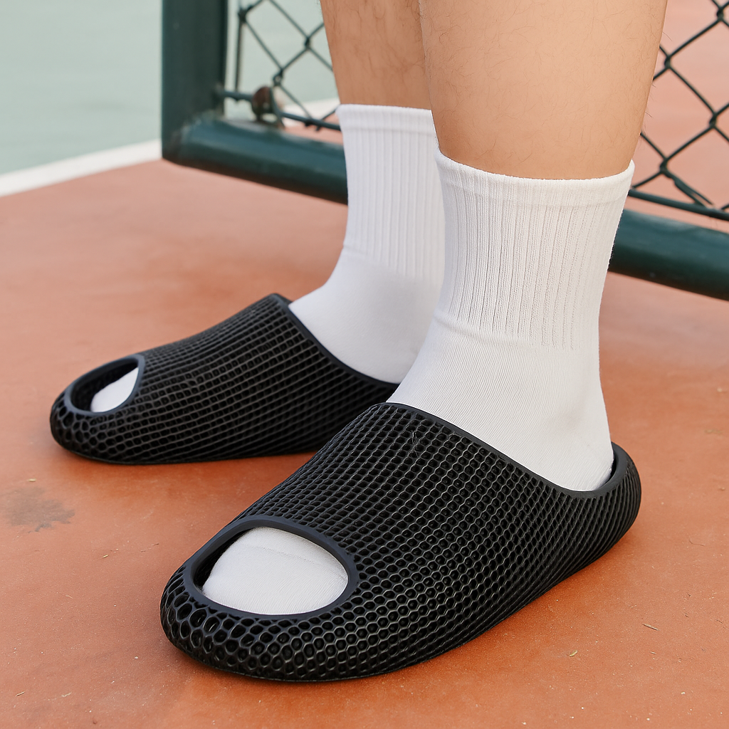 3D Printed Waterproof Non-Slip Slippers for Men & Women