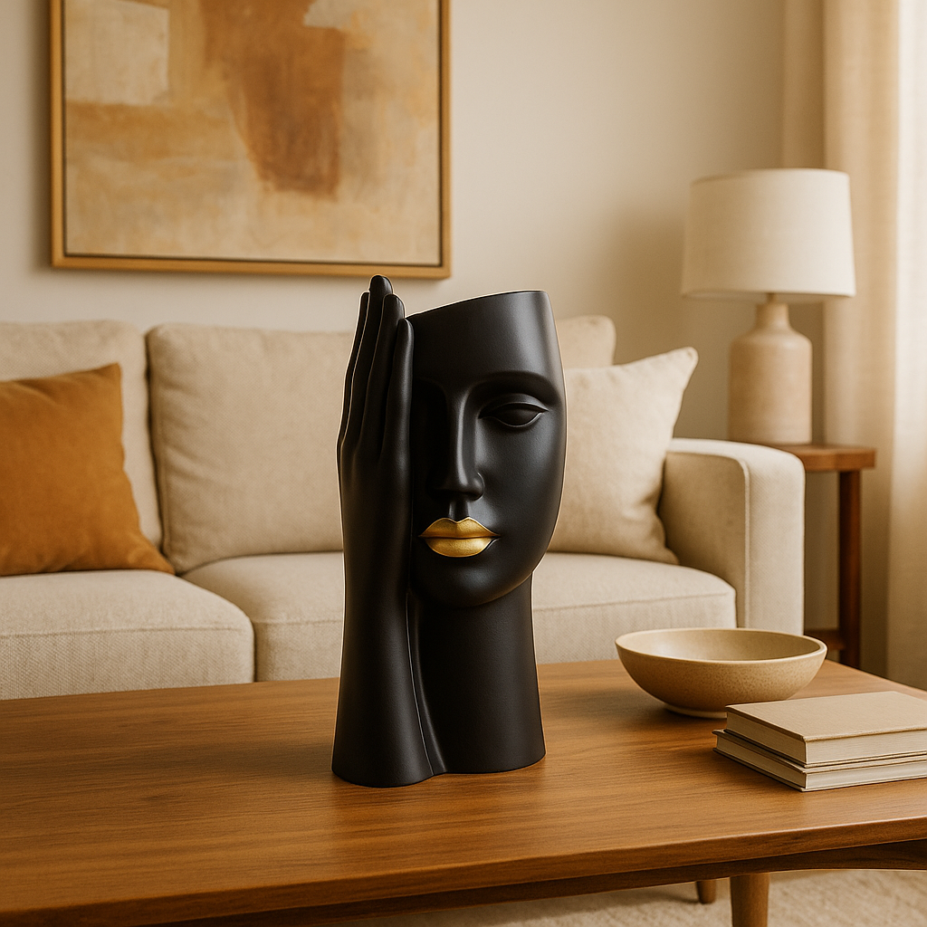Luxury Art Vase Modern Designer Home Decor Elegant Centerpiece