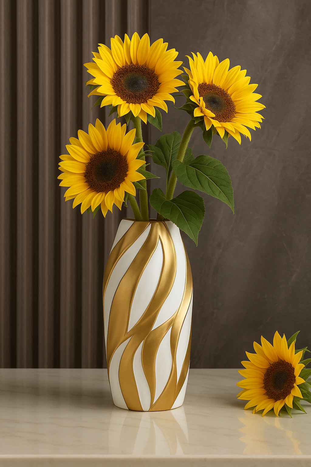 Luxury Ceramic Vase – Modern Home Decor Accent for Living Room
