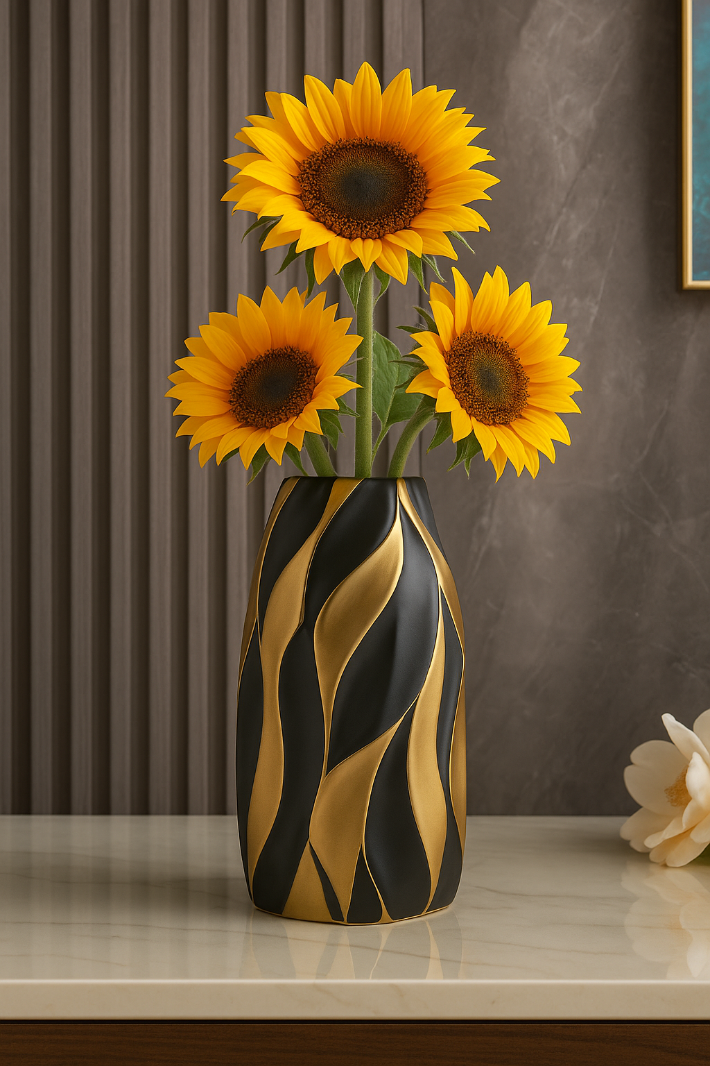 Luxury Ceramic Vase – Modern Home Decor Accent for Living Room