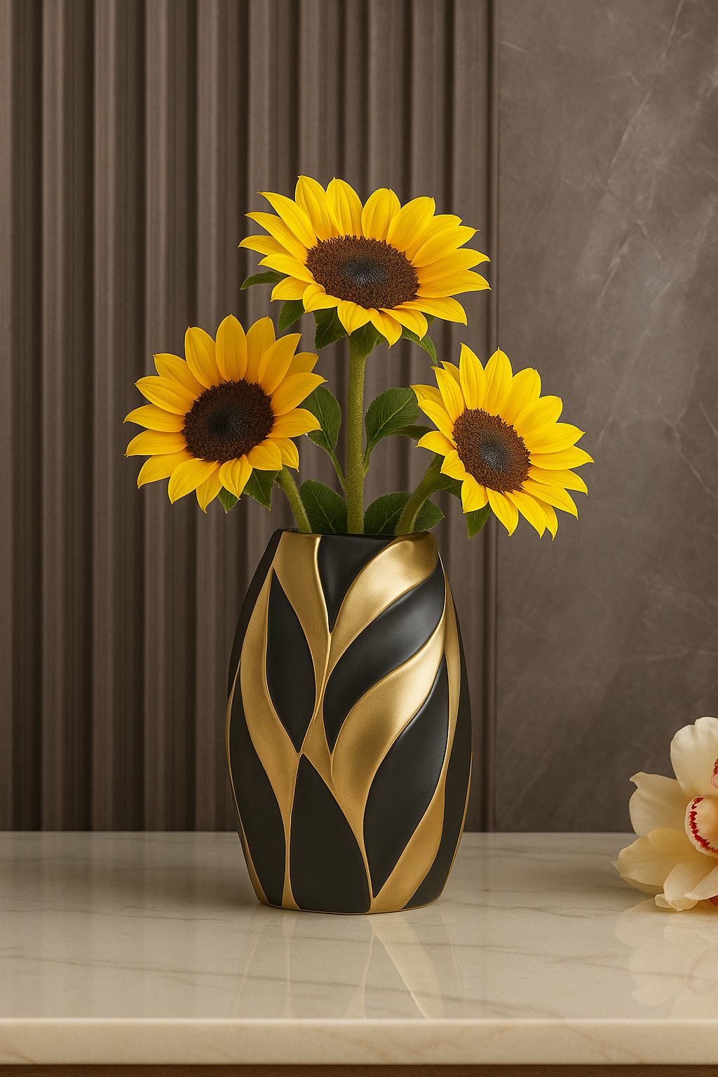 Luxury Ceramic Vase – Modern Home Decor Accent for Living Room