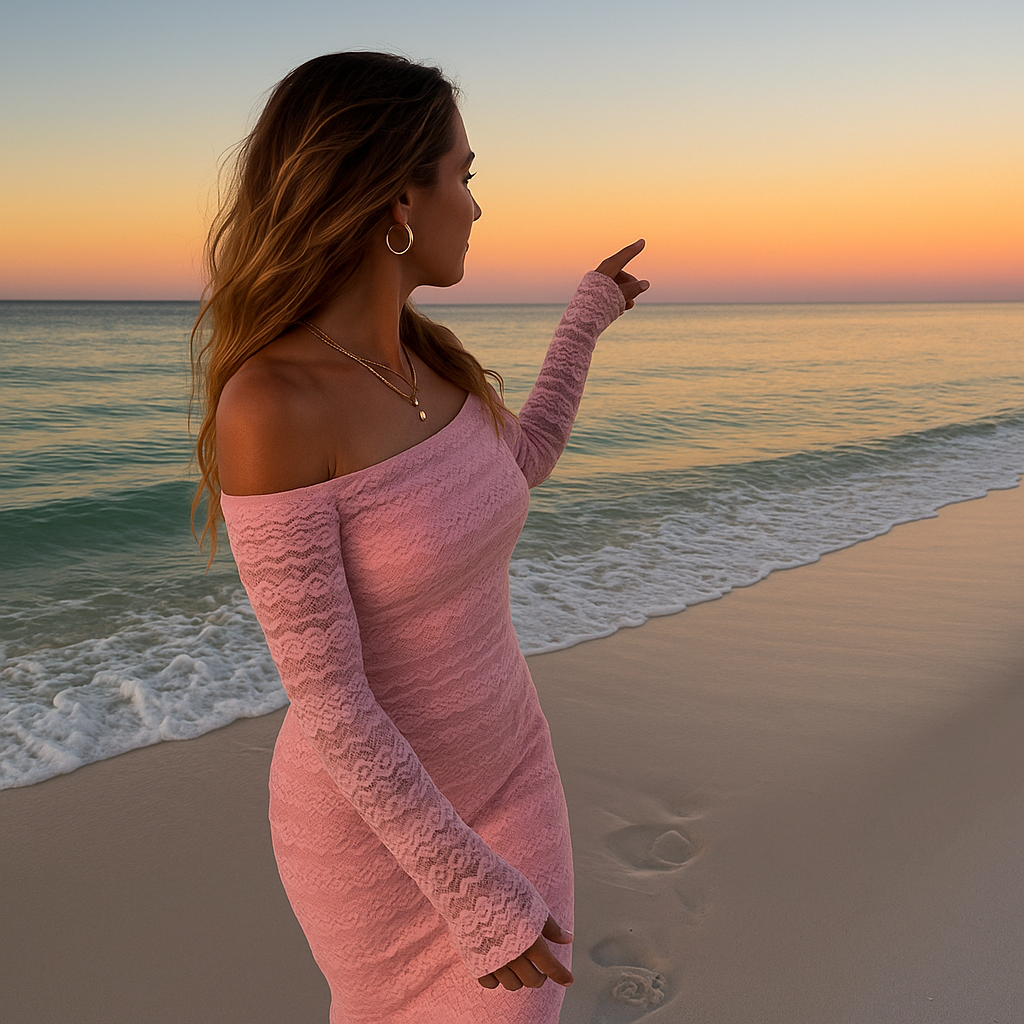 Elegant Off-Shoulder Lace Dress – Socialite Style Chic | Alvora Trends