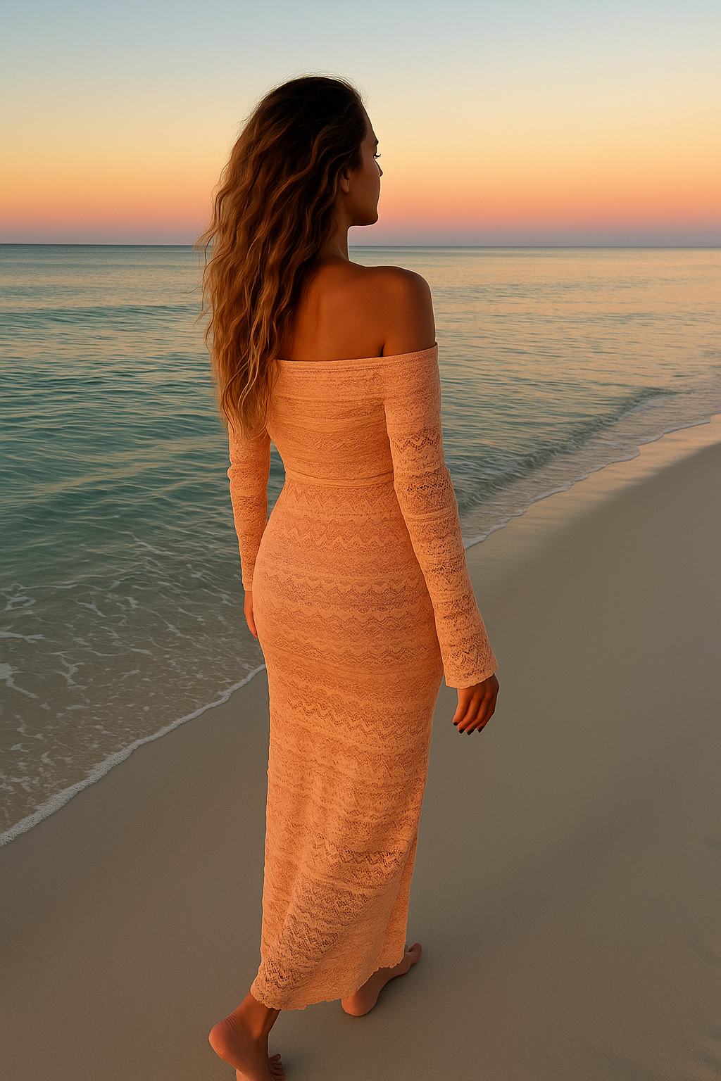 Elegant Off-Shoulder Lace Dress – Socialite Style Chic | Alvora Trends