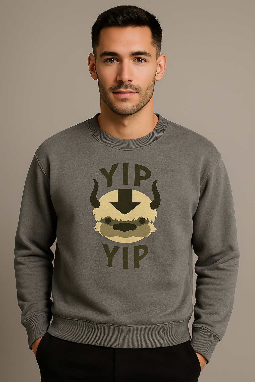 Avatar: The Last Airbender Men's Fleece Sweatshirt – Cozy Anime-Inspired Pullover