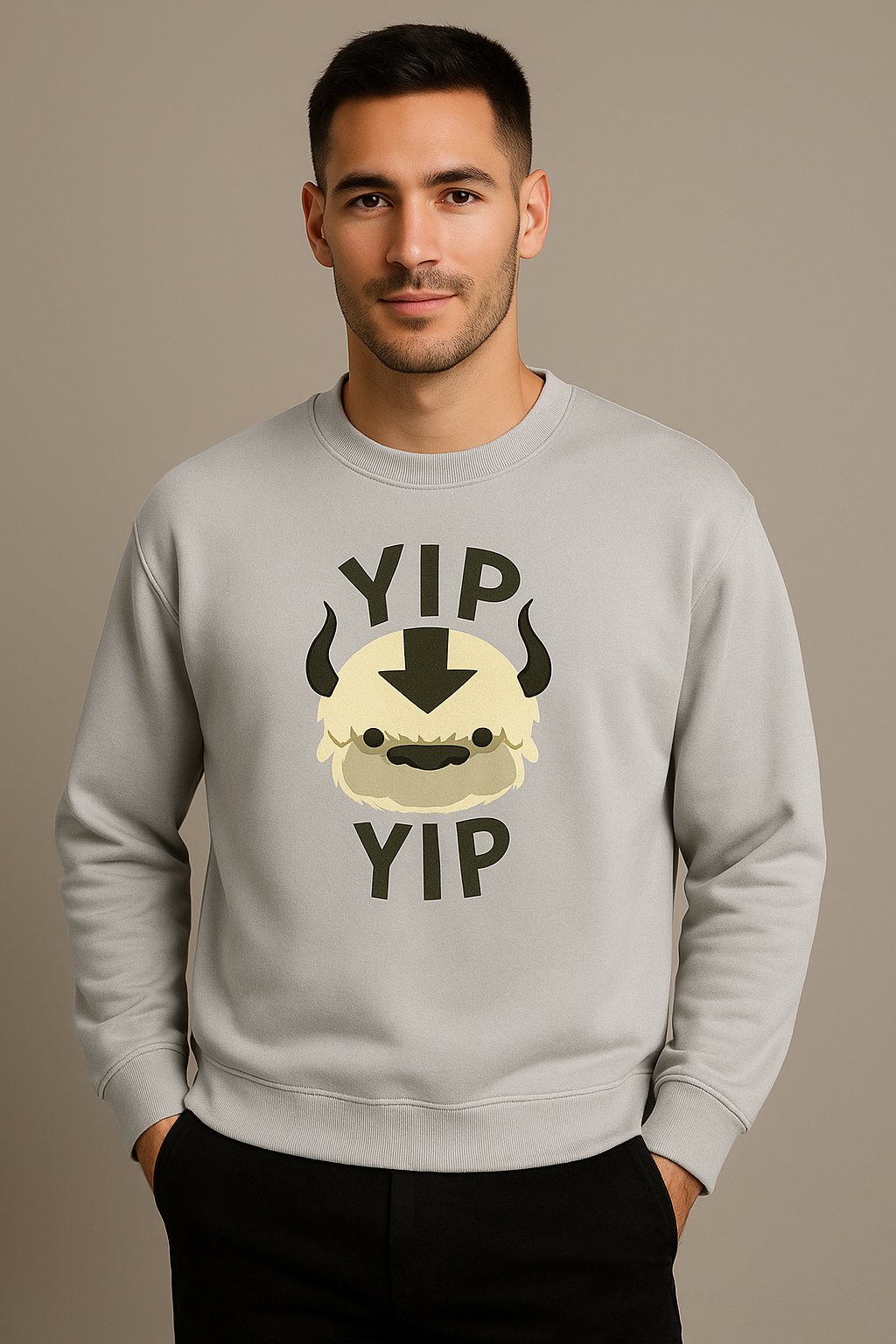 Avatar: The Last Airbender Men's Fleece Sweatshirt – Cozy Anime-Inspired Pullover