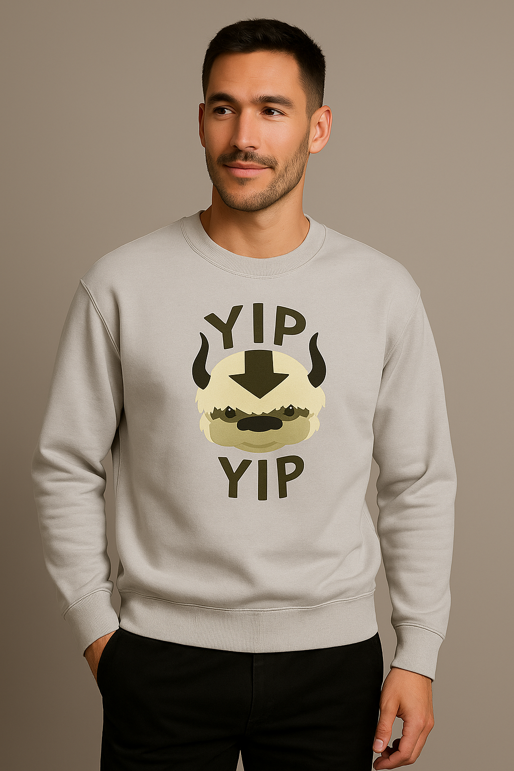 Avatar: The Last Airbender Men's Fleece Sweatshirt – Cozy Anime-Inspired Pullover