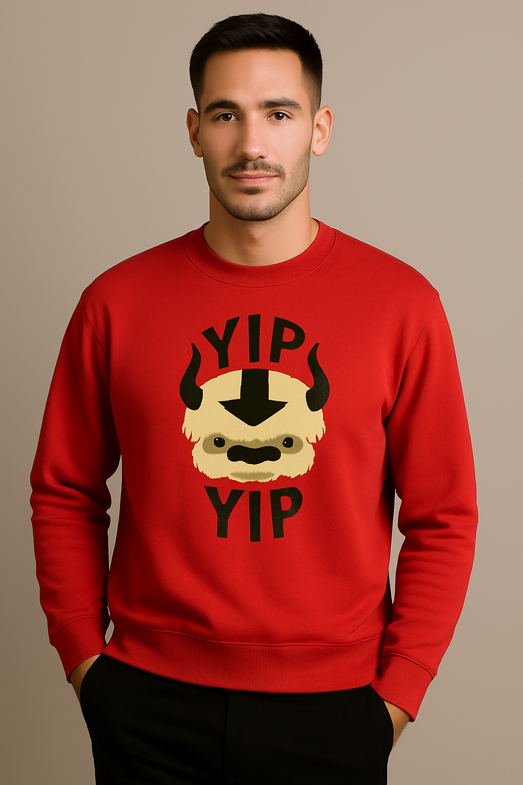 Avatar: The Last Airbender Men's Fleece Sweatshirt – Cozy Anime-Inspired Pullover