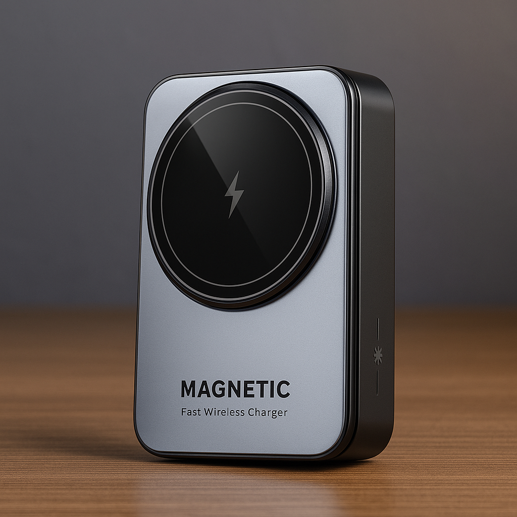 3-in-1 Magnetic Wireless Charger – 15W Foldable Fast Charger for Apple