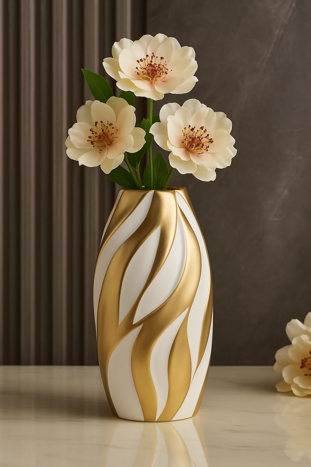 Luxury Ceramic Vase – Modern Home Decor Accent for Living Room