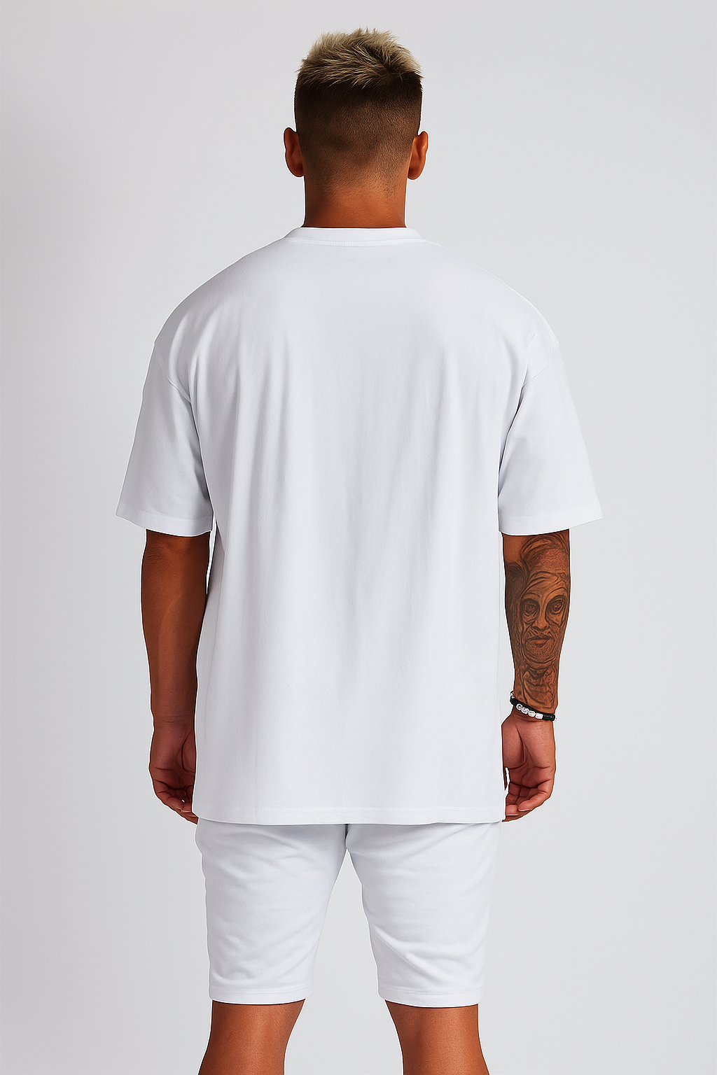 Muscle-Fit Bodybuilding T-Shirt | Five-Point Sleeve