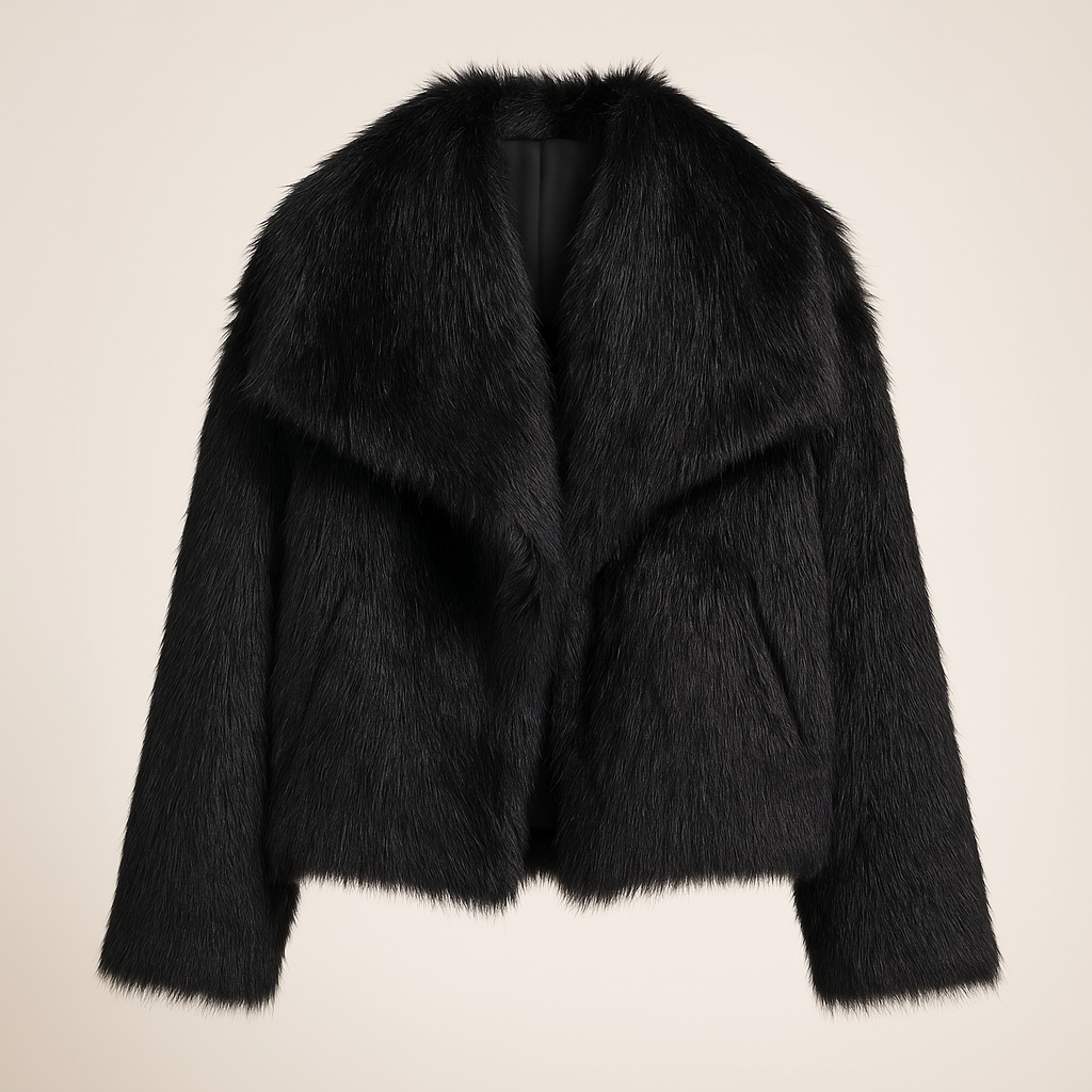 Women’s Teddy Faux Fur Coat – Plush Warm Winter Jacket