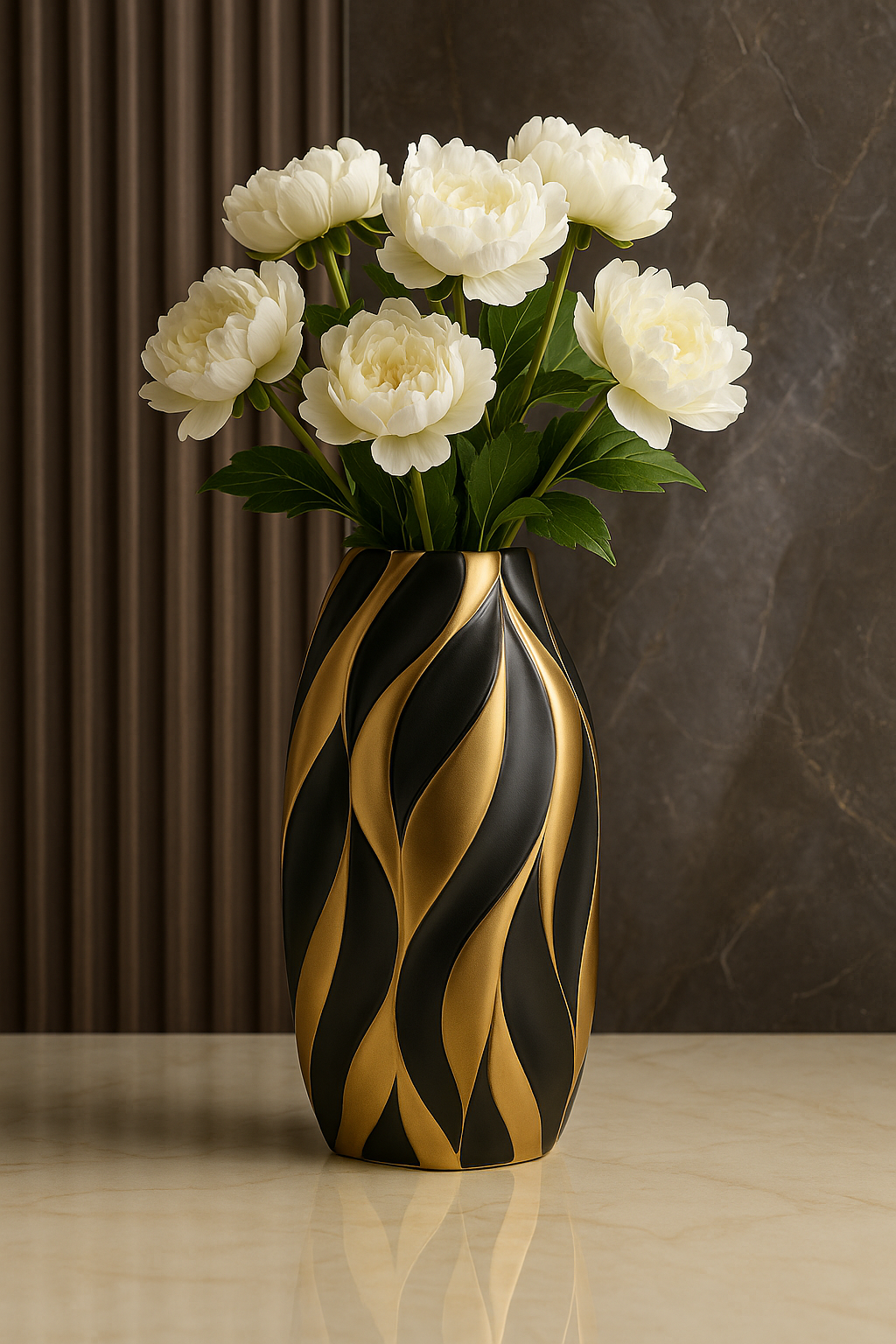Luxury Ceramic Vase – Modern Home Decor Accent for Living Room