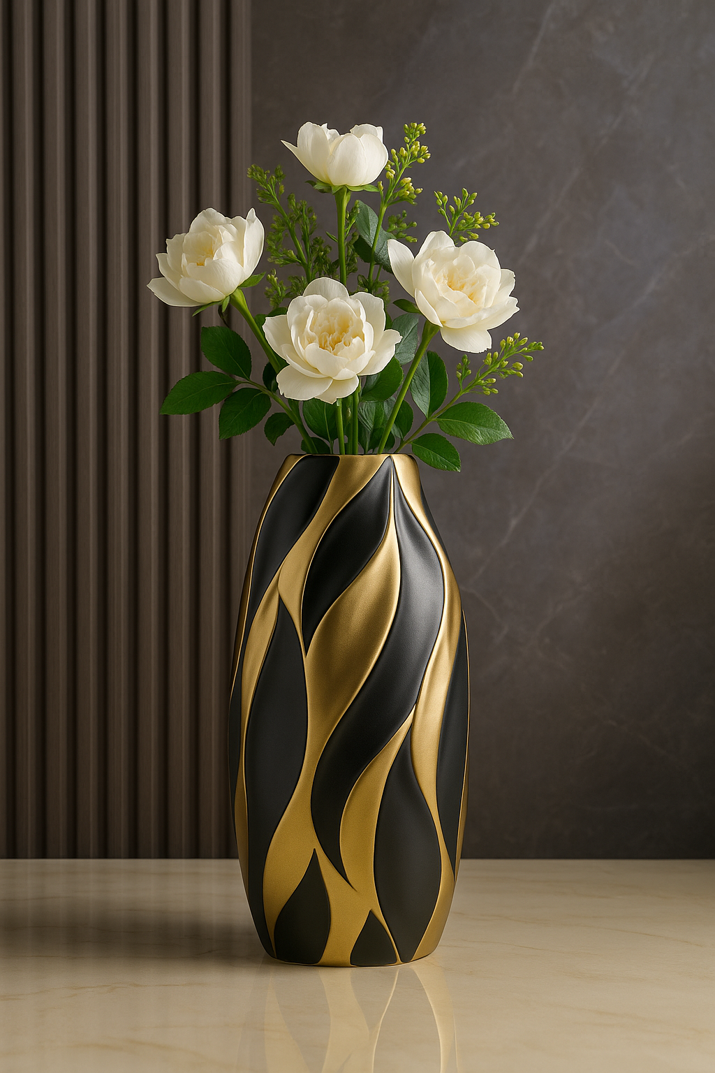 Luxury Ceramic Vase – Modern Home Decor Accent for Living Room