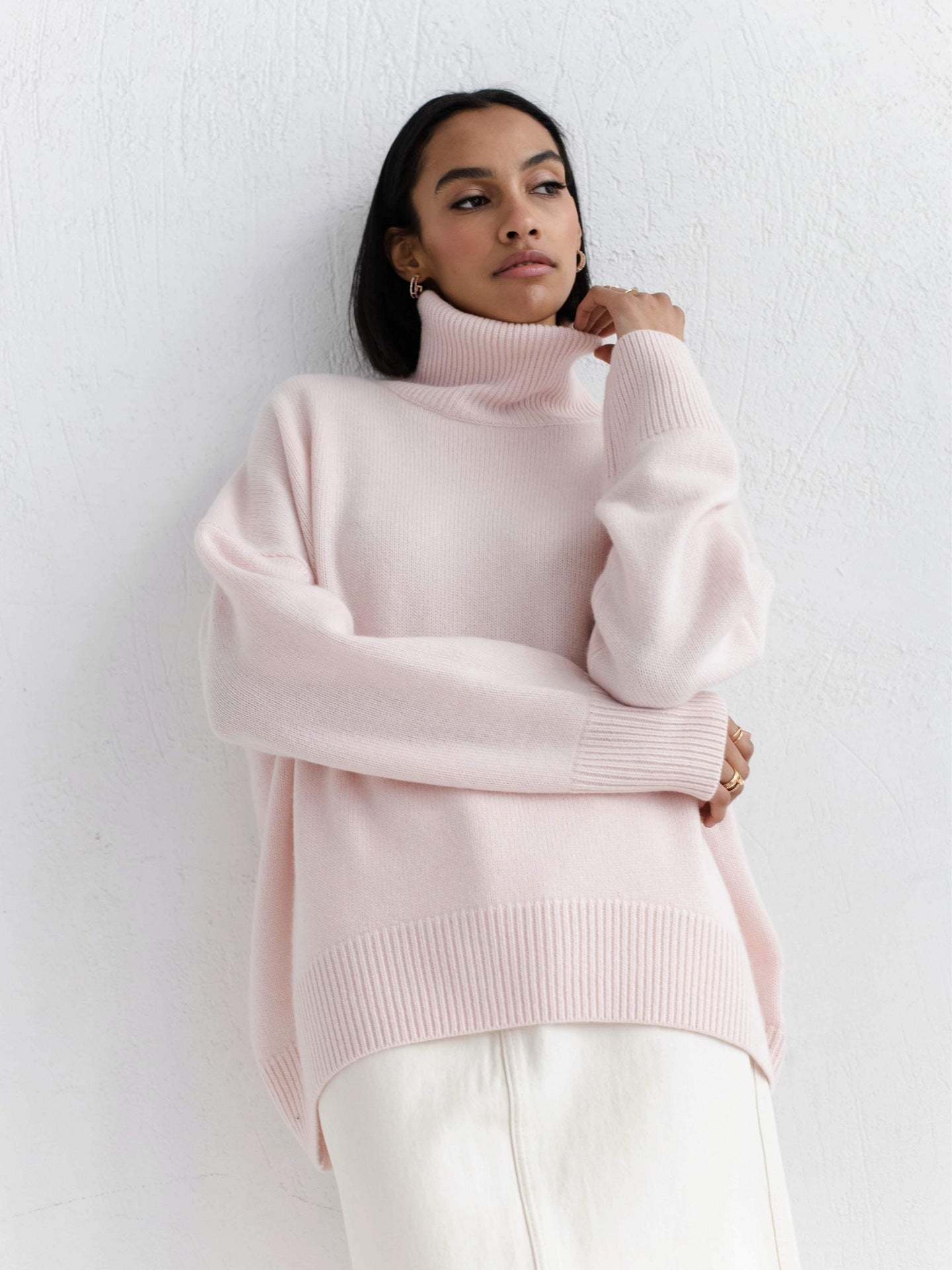 Premium Winter Turtleneck Sweater for Women | Soft No-Itch Knit