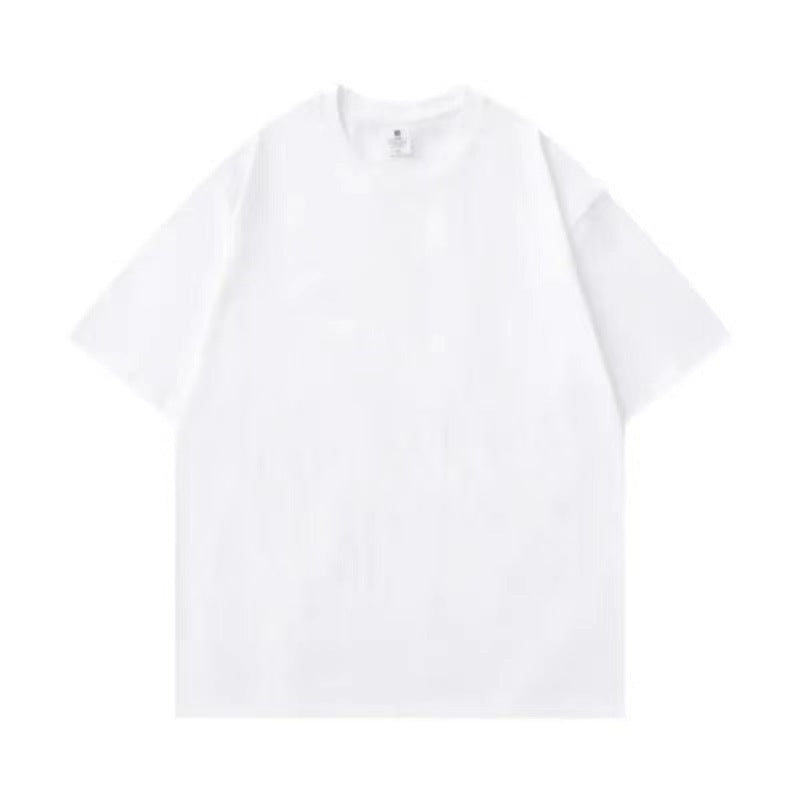 Plus Size Oversized Cotton T-Shirt for Men – Retro Style